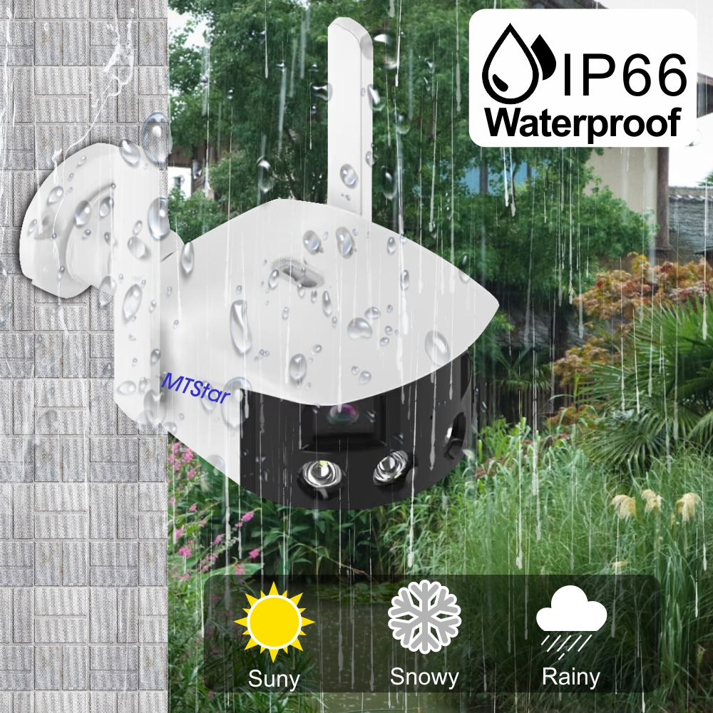 POE Onvif IP Camera WiFi Outdo - Smart Home Outdoor Camera avaliação e preço