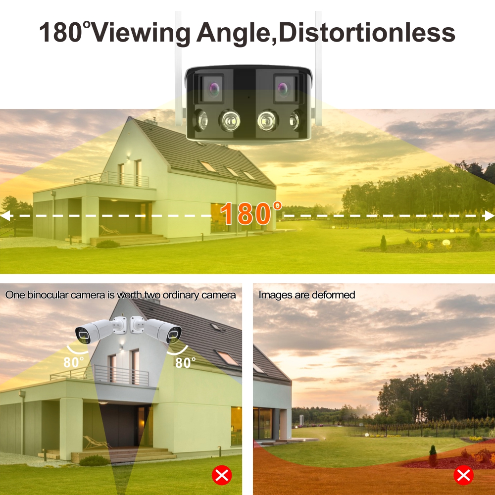 POE Onvif IP Camera WiFi Outdo - Smart Home Outdoor Camera avaliação e preço