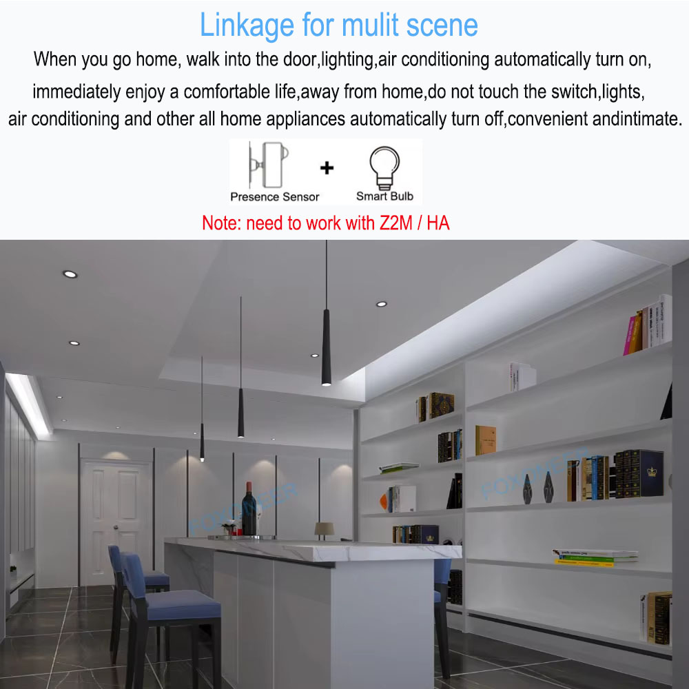 Smart Zigbee Human Presence De - Zigbee Motion Sensor avaliação e preço