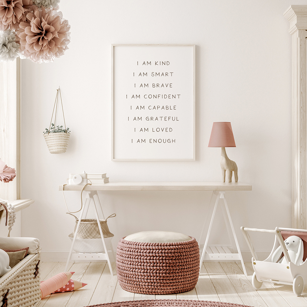 Inspired Kids Canvas Painting  - Smart Home Quotes avaliação e preço
