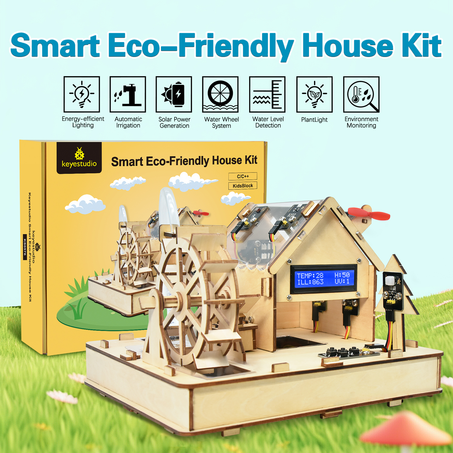 Keyestudio Smart Eco-Friendly  - Smart Home Demo Kit avaliação e preço