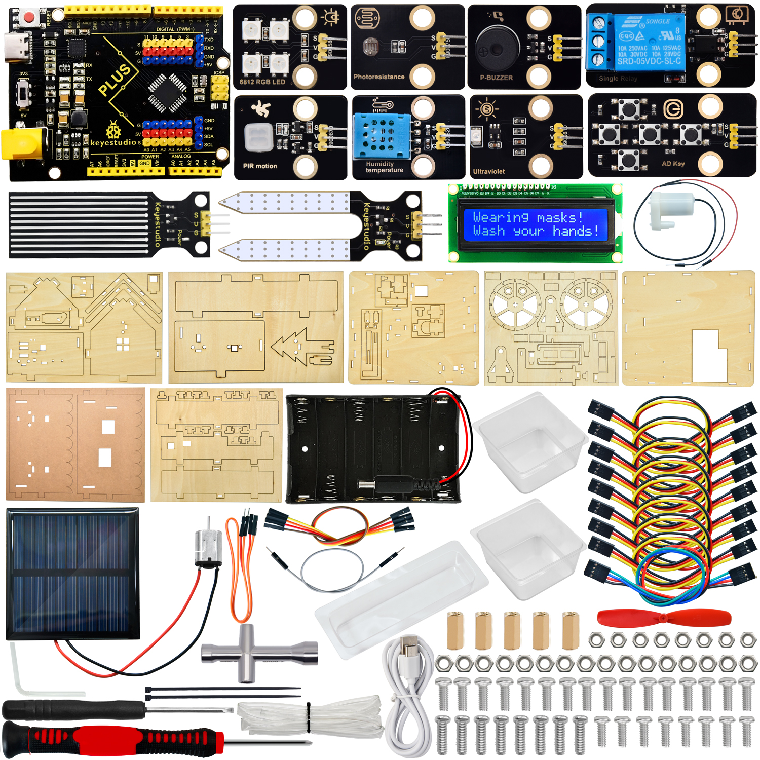 Keyestudio Smart Eco-Friendly  - Smart Home Demo Kit avaliação e preço