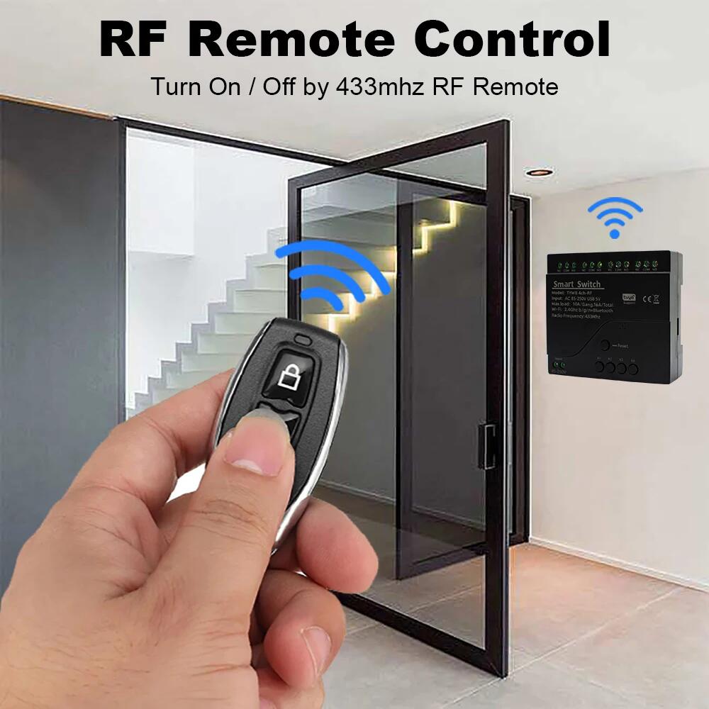 Black Style Tuya 4CH Wifi Smar - Smart Home Utilities avaliação e preço