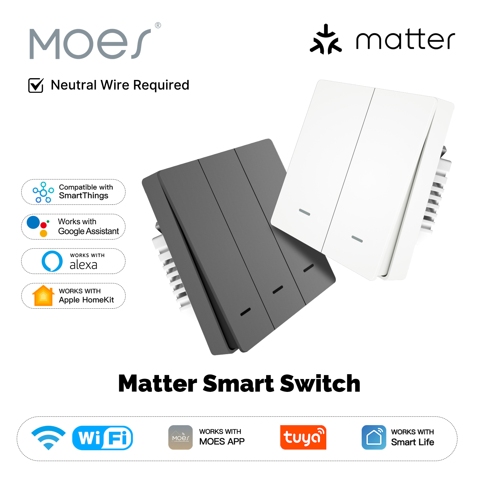 MOES Matter Tuya WiFi Smart Li - Smart Home Sistem avaliação e preço