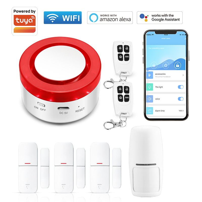 Tuya Smart WIFI Wireless Secur - Smart Home Demo Kit avaliação e preço