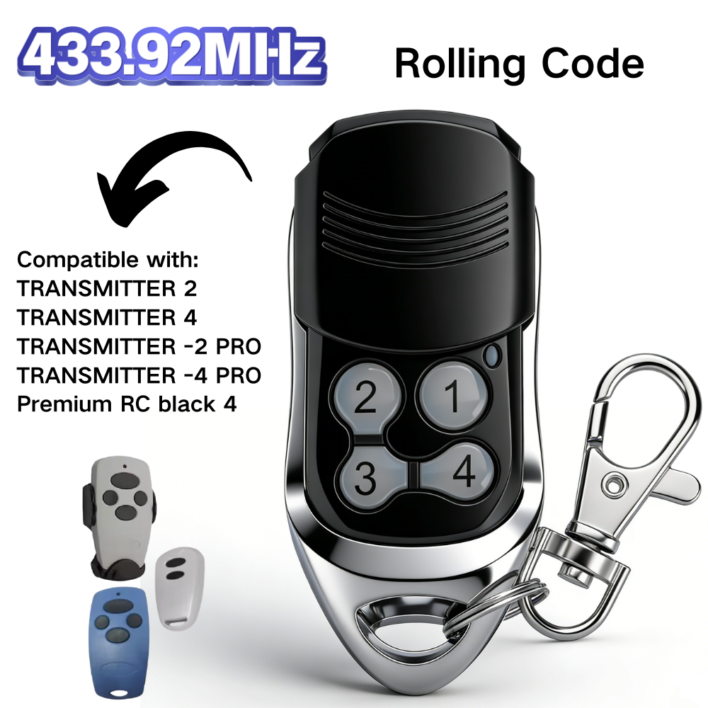 433.92mhz Garage Door Remote C - Smart Garage Door Opener avaliação e preço