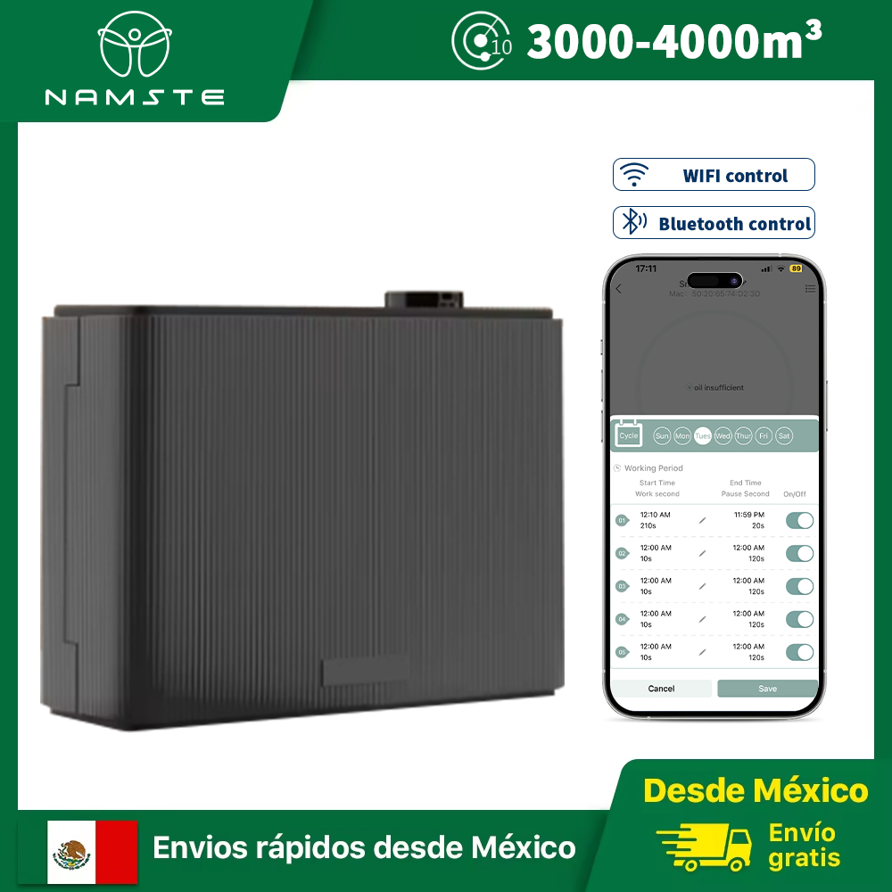 NAMSTE 800ML Fragrance Diffuse - Smart Humidifier avaliação e preço