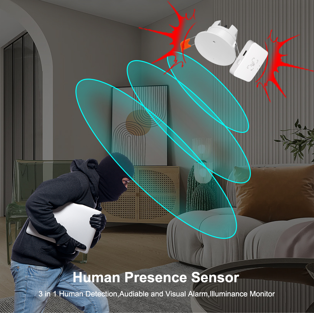 ZigBee MmWave Radar Human Pres - Zigbee Motion Sensor avaliação e preço