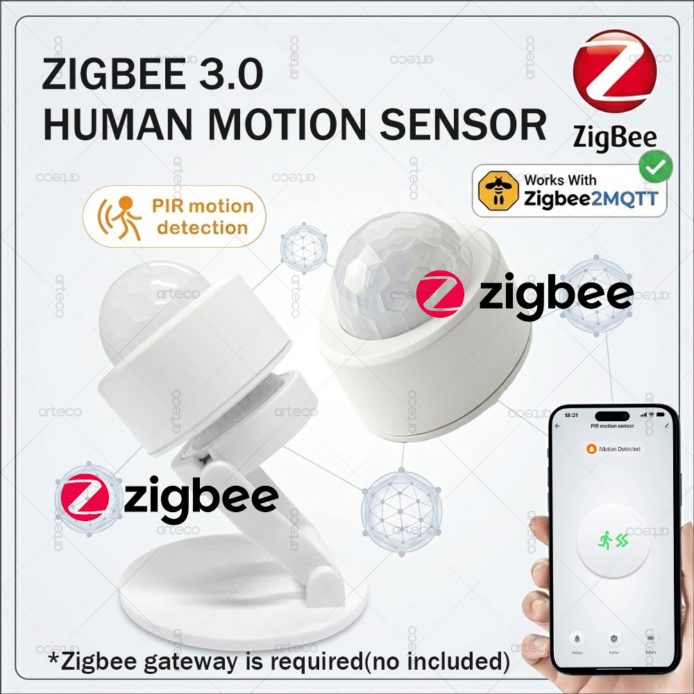 Zigbee 3.0 Mini PIR Motion Sen - Zigbee Motion Sensor avaliação e preço