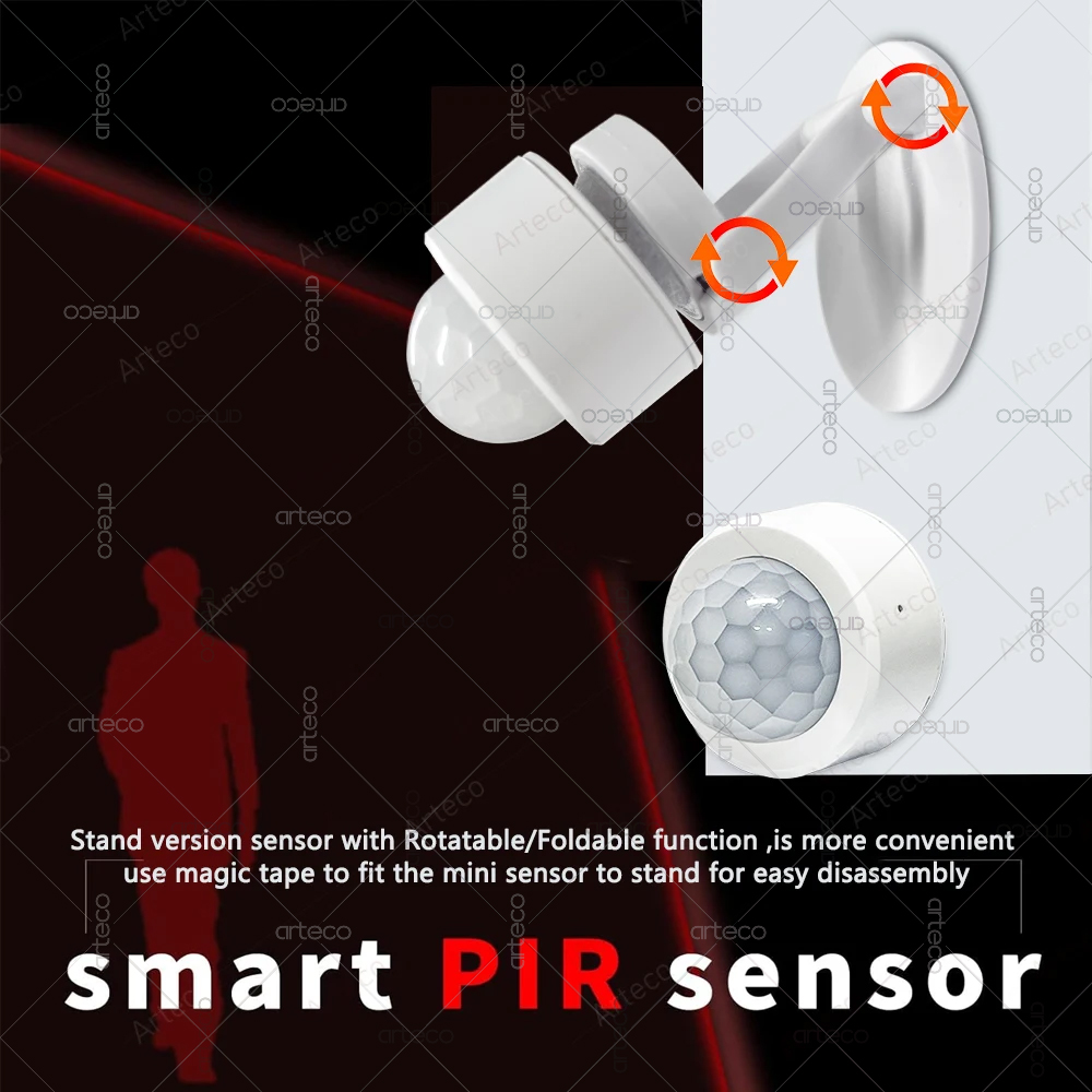 Zigbee 3.0 Mini PIR Motion Sen - Zigbee Motion Sensor avaliação e preço