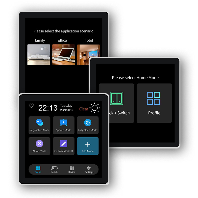 FUERS 4 Inch Touch Screen Mult - Smart Home Panel avaliação e preço