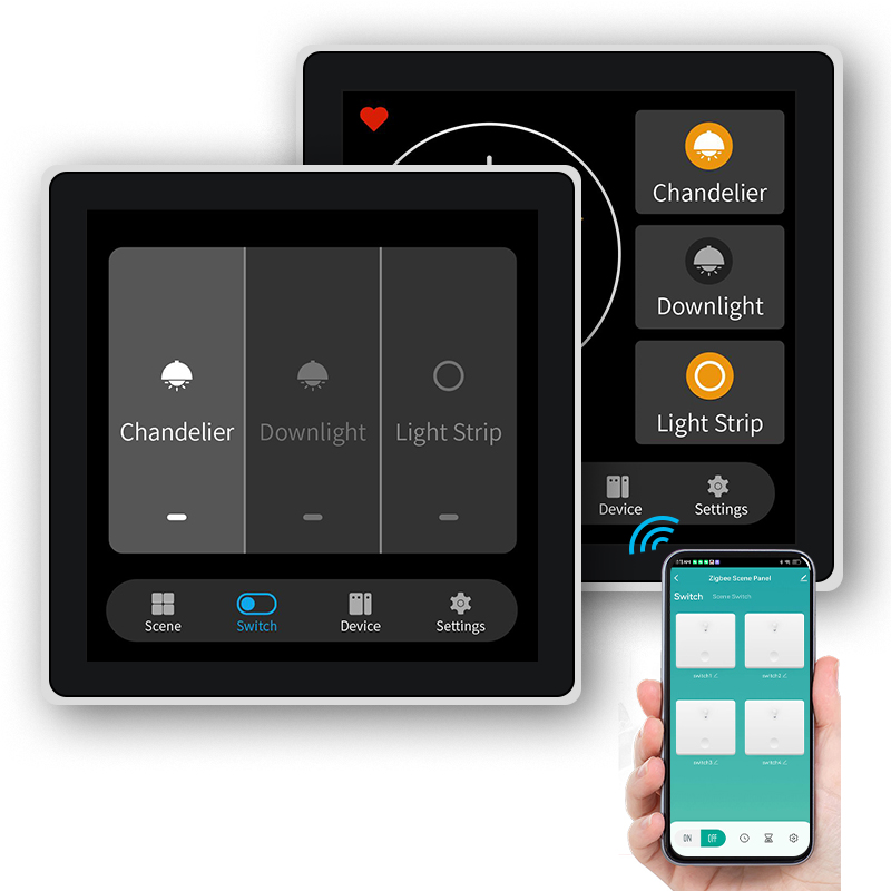 FUERS 4 Inch Touch Screen Mult - Smart Home Panel avaliação e preço