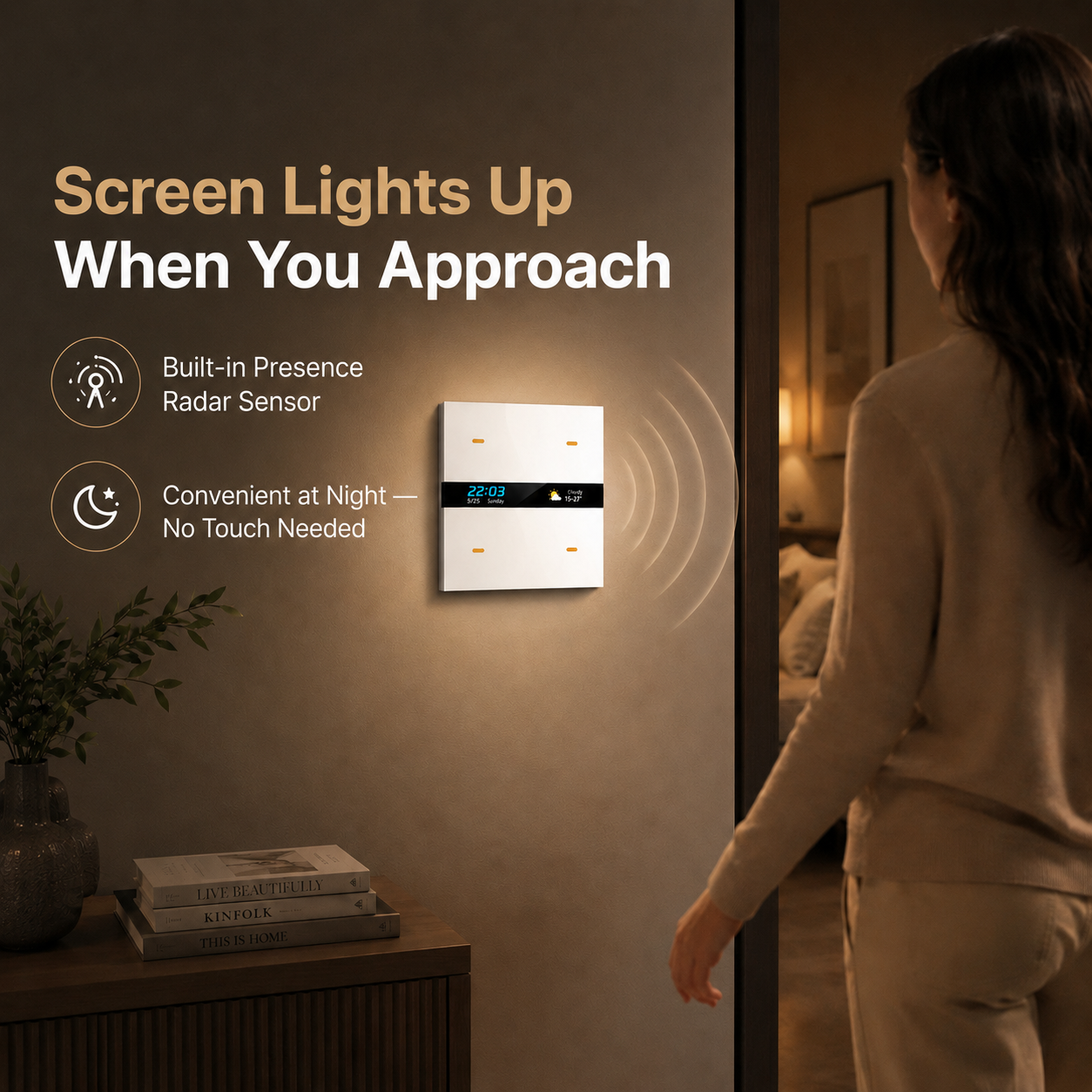 M8 Pro Zigbee Smart Switch Pan - Smart Home Panel avaliação e preço