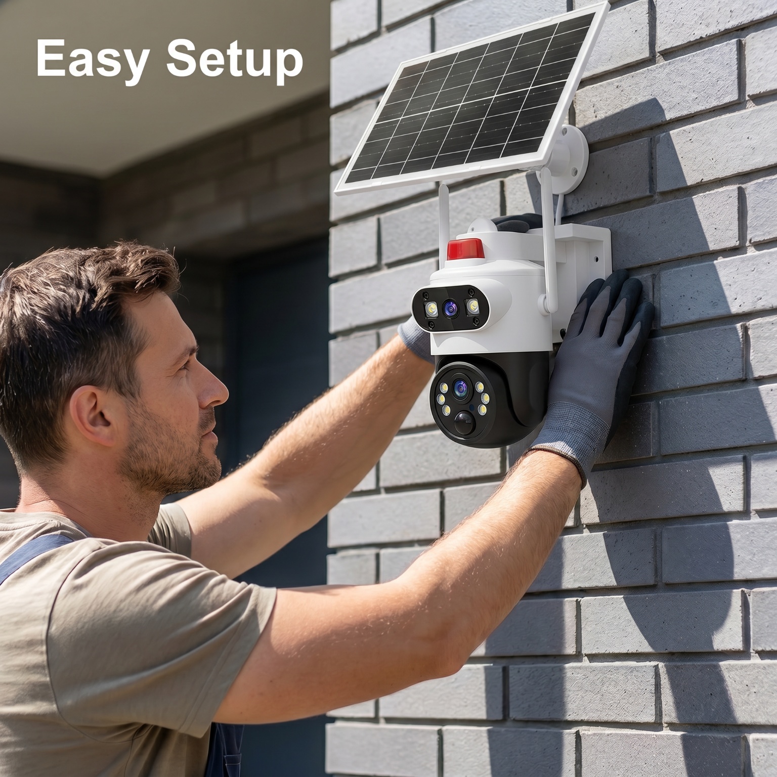 Solar Security Cameras Wireles - Smart Home Outdoor Camera avaliação e preço