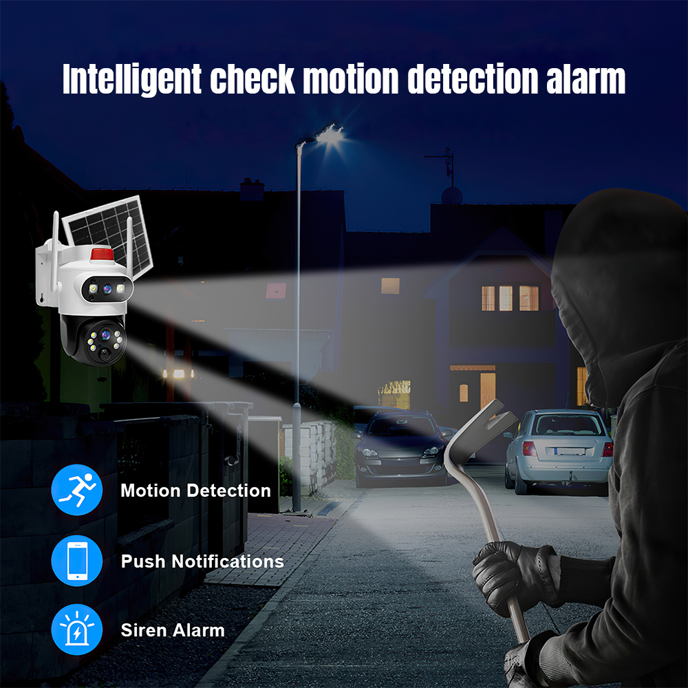 Solar Security Cameras Wireles - Smart Home Outdoor Camera avaliação e preço