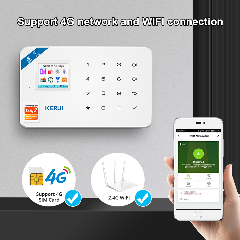 KERUI Security Alarm System Ki - Smart Home Demo Kit avaliação e preço
