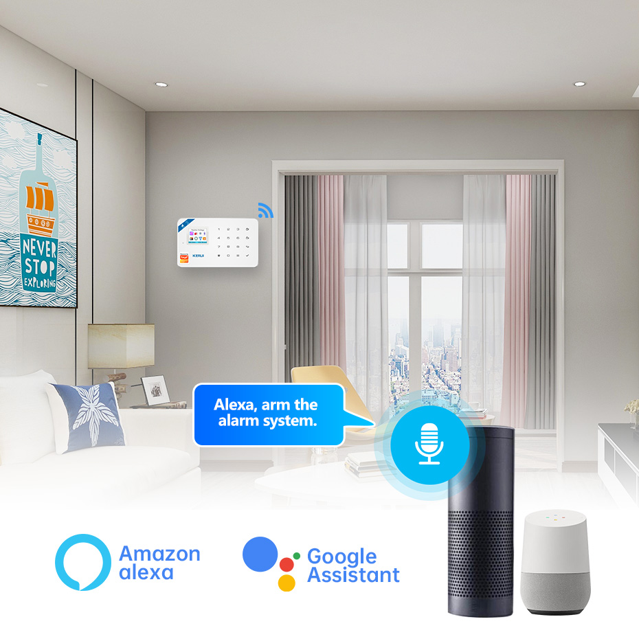 KERUI Security Alarm System Ki - Smart Home Demo Kit avaliação e preço