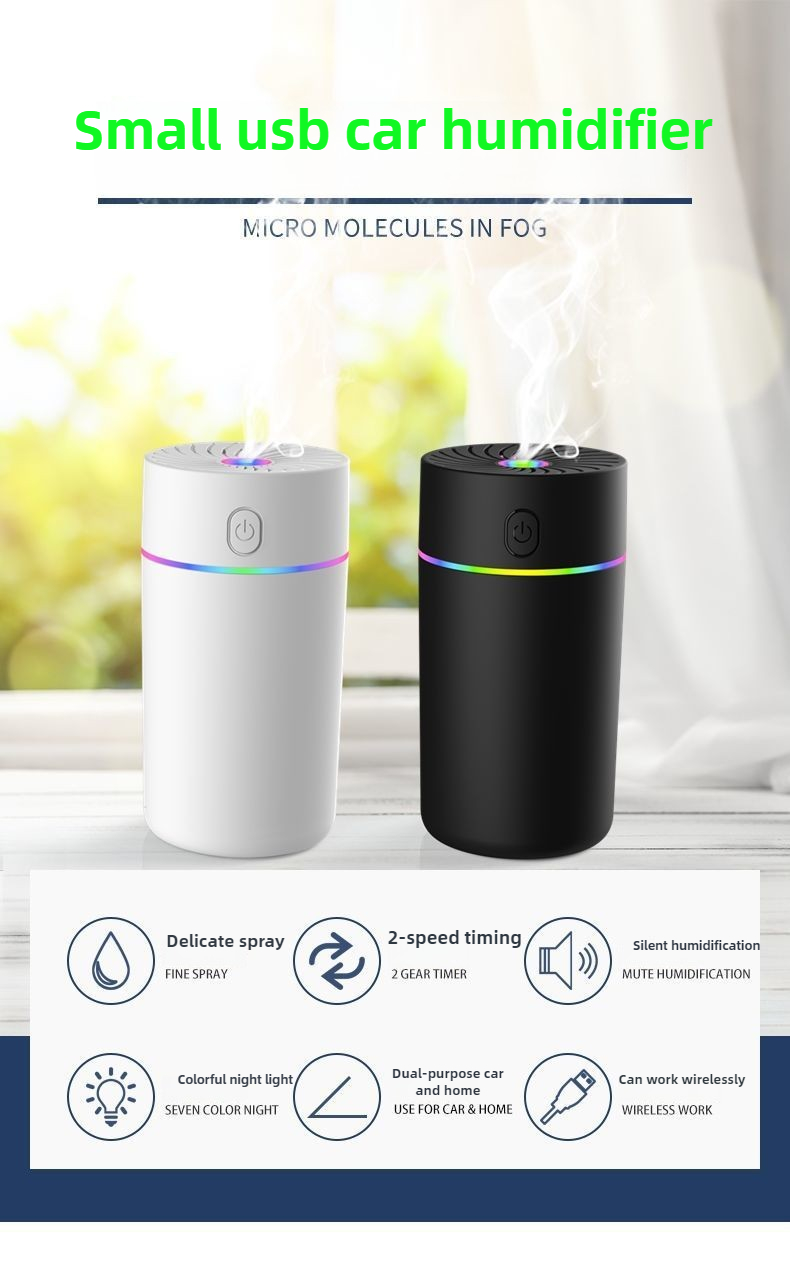 350mL Smart Car Diffuser Humid - Smart Humidifier avaliação e preço
