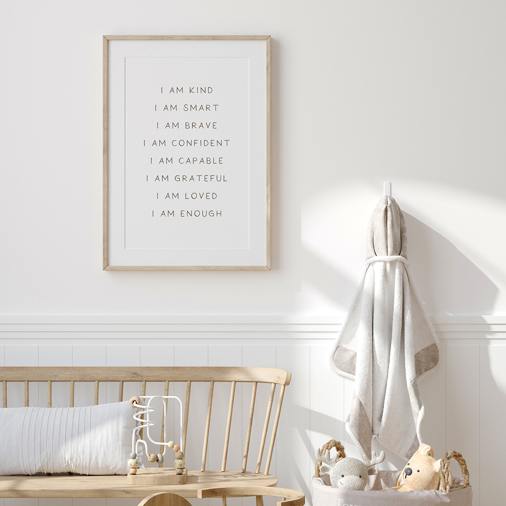 I am Kind Smart Loved Inspirat - Smart Home Quotes avaliação e preço