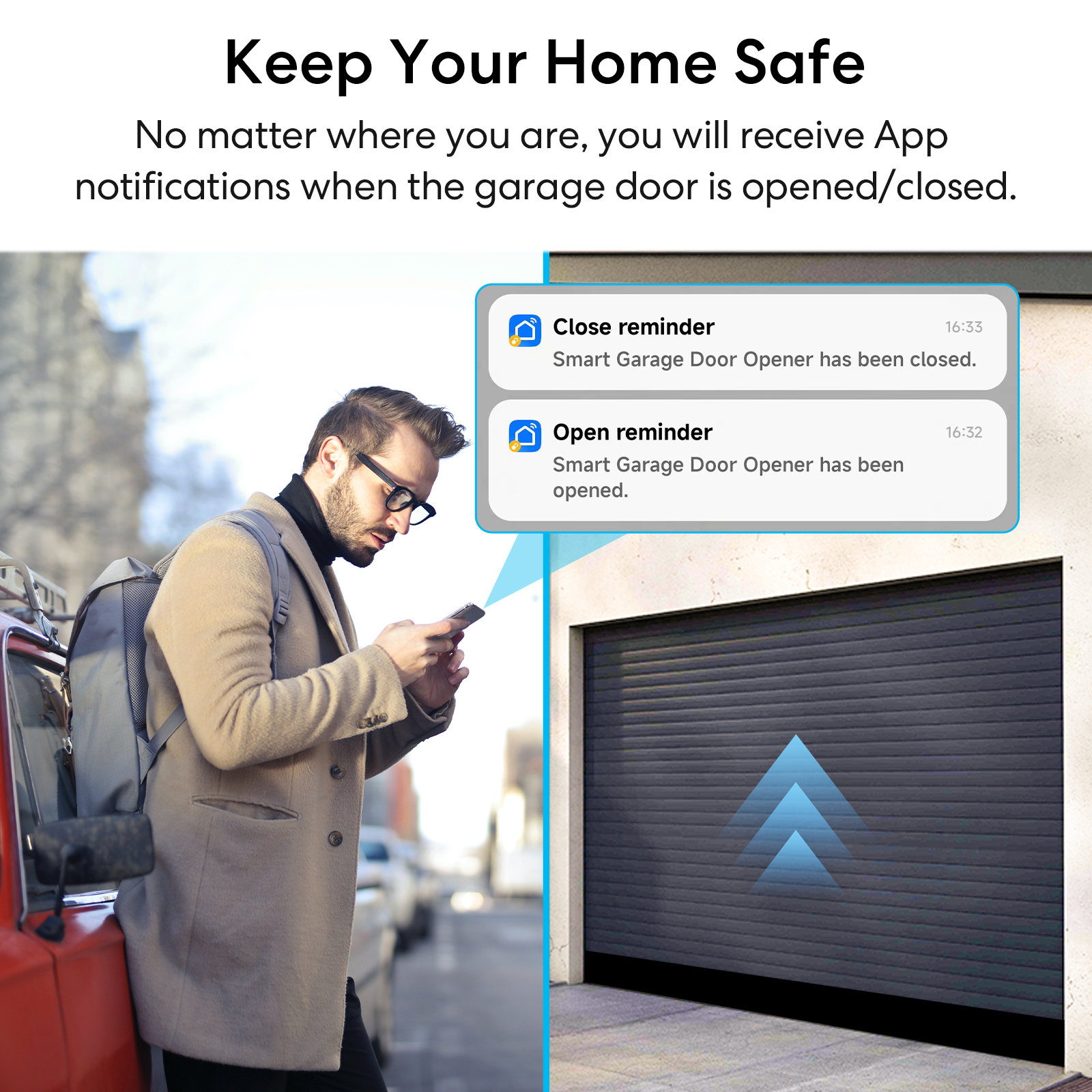 RiooCubee Tuya Smart Life Gara - Smart Garage Door Opener avaliação e preço