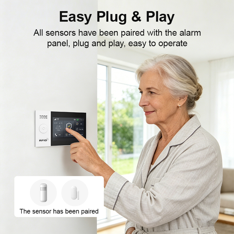 PGST 2G WiFi Alarm System Kit  - Smart Home Demo Kit avaliação e preço
