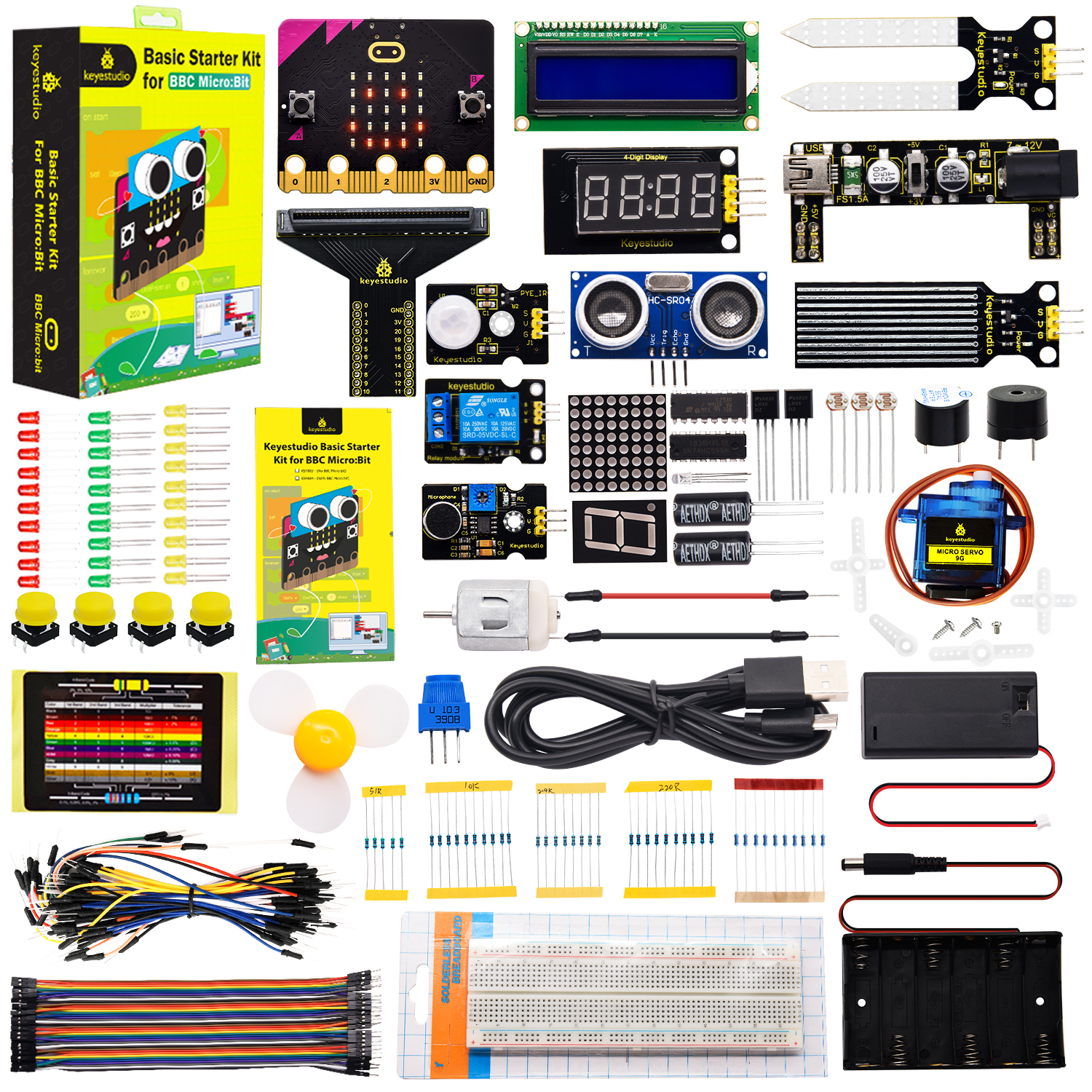 Keyestudio Microbit V2.2 Basic - Smart Home Demo Kit avaliação e preço