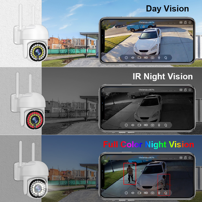 Smar 3MP Wireless CCTV Securit - Smart Home Outdoor Camera avaliação e preço