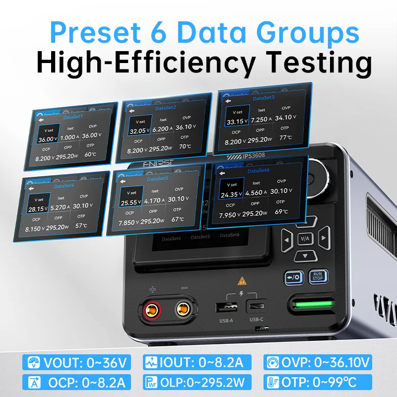 FNIRSI IPS3608 Adjustable DC P - Smart Home Devices avaliação e preço