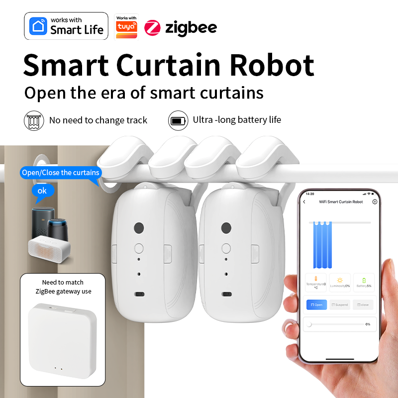 Zigbee Smart Curtain Driver Ro - Smart Home Devices avaliação e preço