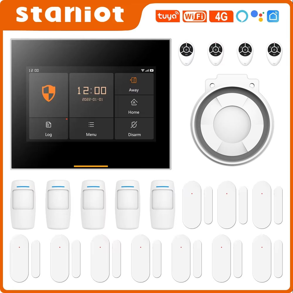 Staniot 433MHz Wireless Wifi 4 - Smart Home Demo Kit avaliação e preço