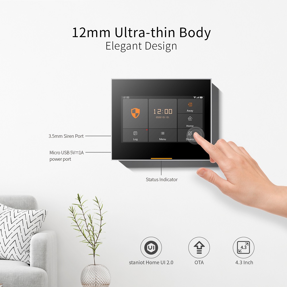 Staniot 433MHz Wireless Wifi 4 - Smart Home Demo Kit avaliação e preço