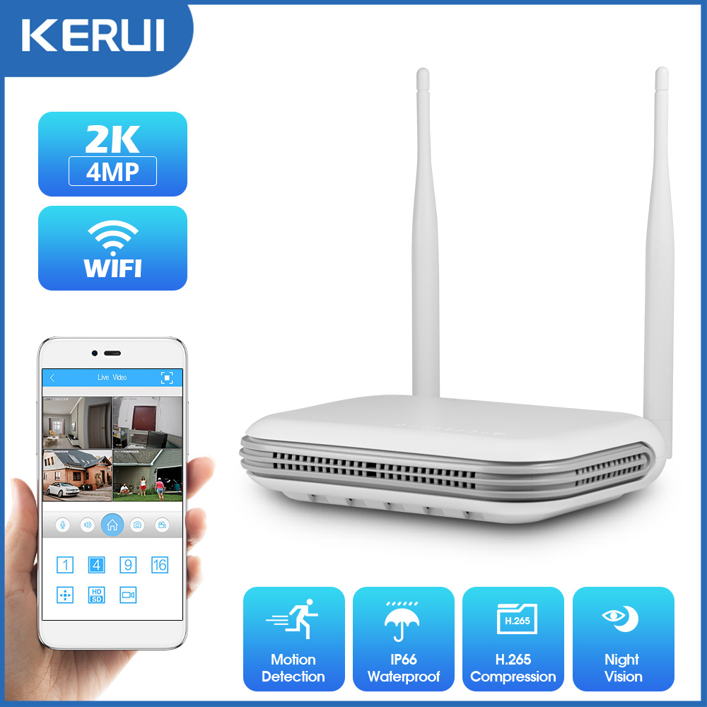 KERUI 2K 4MP Outdoor Full HD S - Smart Home Outdoor Camera avaliação e preço