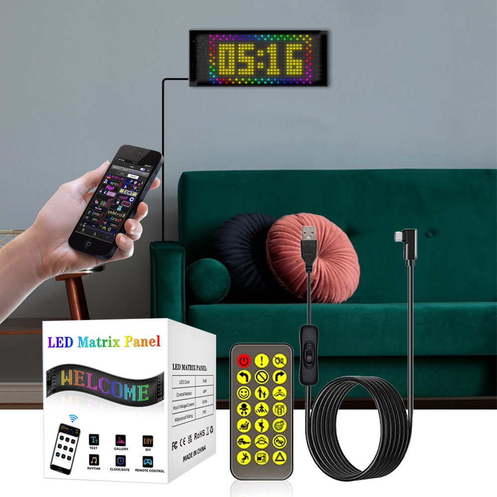 USB 5V LED Flexible Screen Mat - Smart Bulb avaliação e preço