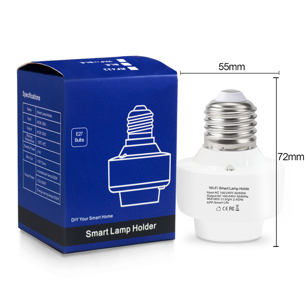Tuya Smart E27 Socket Switch A - Smart Home Sistem avaliação e preço