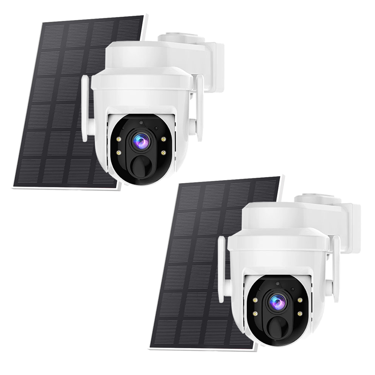 2K Solar Security Camera Pan/T - Smart Home Outdoor Camera avaliação e preço