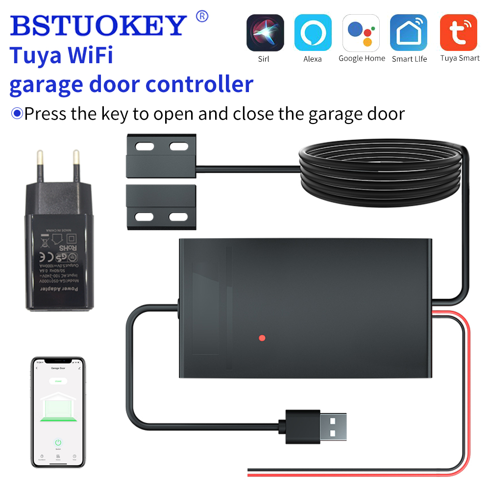 Tuya Garage Door Controller Sm - Smart Garage Door Opener avaliação e preço