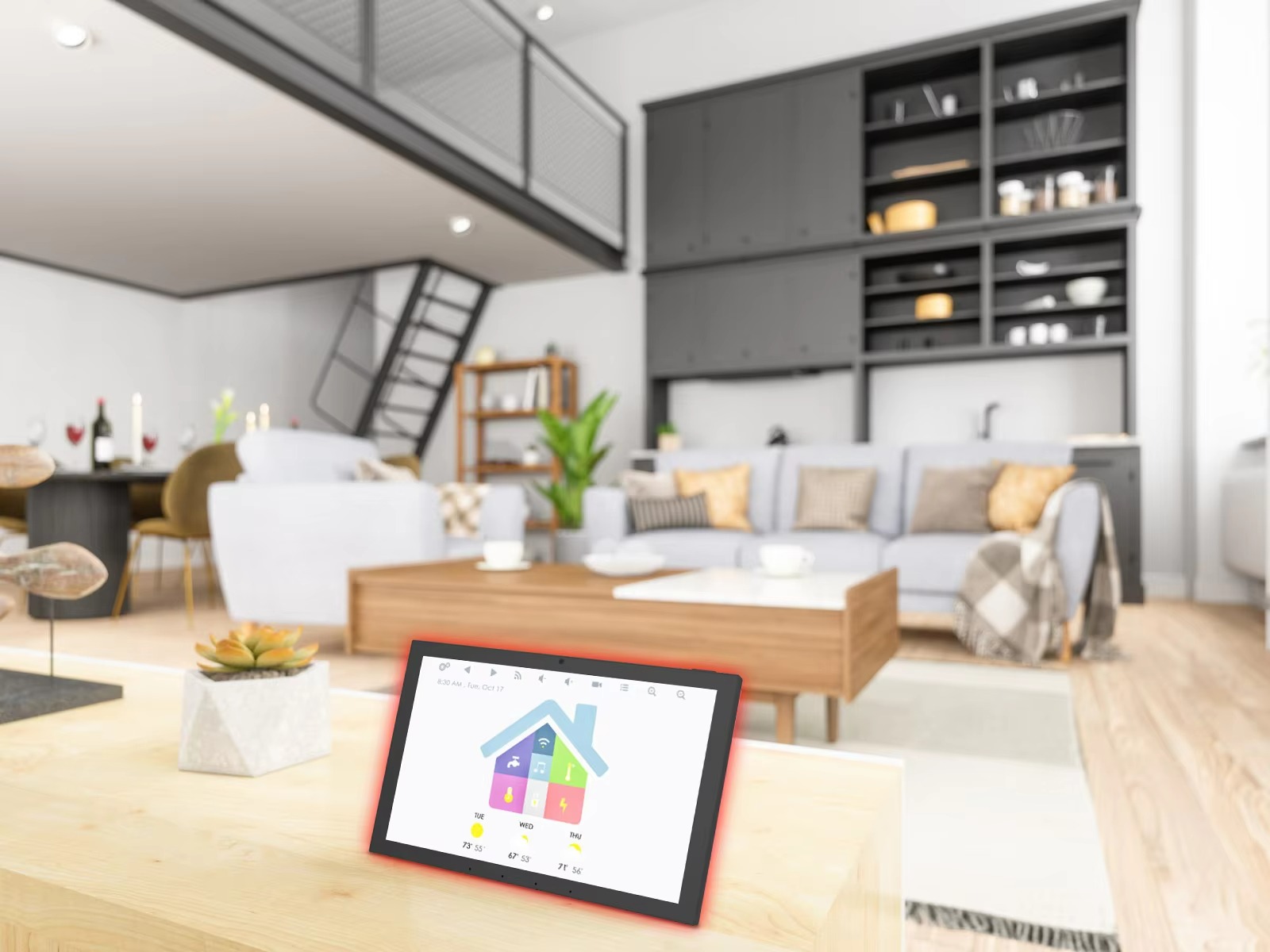 10.1 15.6 Inch Manual Android  - Smart Home Panel avaliação e preço